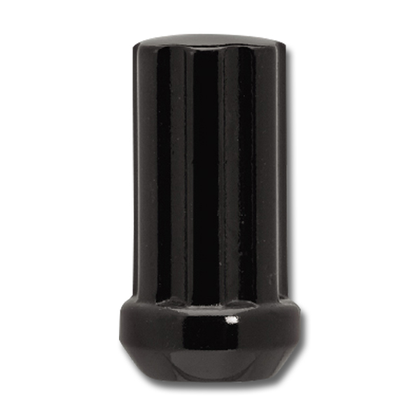14mm x 2.00 Long Spline Lug Nut Black 30/Box - Storage